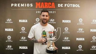 Messi ganó con el de este día un total de ocho Pichichi.