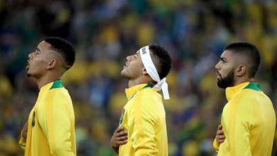 Brasil y Alemania, finalistas en Rio 2016 con victoria del conjunto sudamericano en los penaltis, han quedado emparejados en el grupo D. Foto EFE.