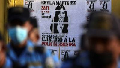 Diversos sectores piden justicia por el homicidio de Keyla Martínez en una posta policial de La Esperanza, Intibucá.