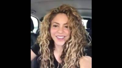 La cantante colombiana Shakira.