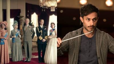 “The Crown”, basada en la vida de la Reina Isabel II, nominada a mejor serie drama. Gael García aspira al premio mejor actor de comedia por la serie “Mozart in the Jungle”.