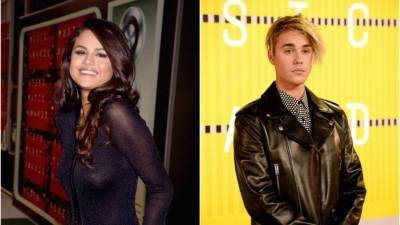 Selena Gómez y Justin Bieber.