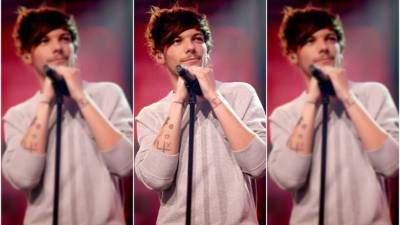 El cantante británico Louis Tomlinson.
