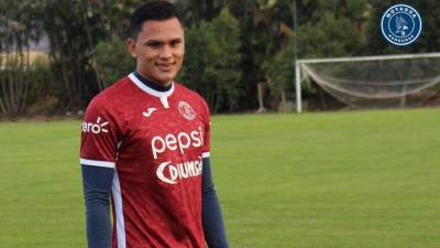 Denil Maldonado realizó pretemporada con el Motagua y podría jugar con el club azul en este Clausura 2022.
