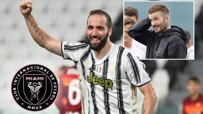 Gonzalo Higuaín jugará en el Inter Miami de David Bechkam en la MLS.