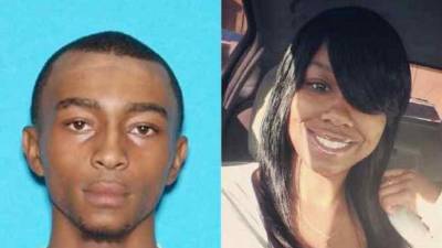 Dorian Powell, el occiso, y Nakasia James, quien es la principal sospechosa de su muerte.