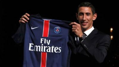 Ángel Di María firmó esta semana con el PSG.