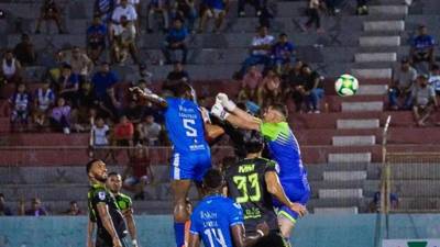 Victoria rescata empate ante Olancho FC gracias a error de Harold Fonseca