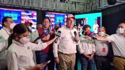 El precandidato de Recuperar Honduras confía en alzar la victoria en los comicios primarios del Partido Liberal.