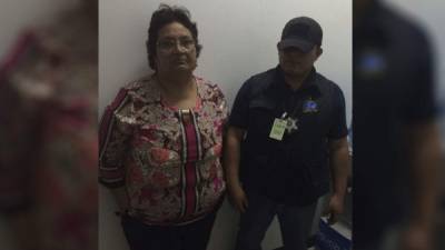 La mujer será puesta a la orden de los juzgados competentes.