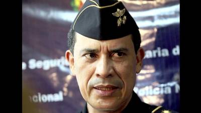 Héctor Iván Mejía, director de la Policía Nacional de Honduras.