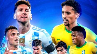 Argentina y Brasil sacarán chispas ya que es una gran rivalidad.