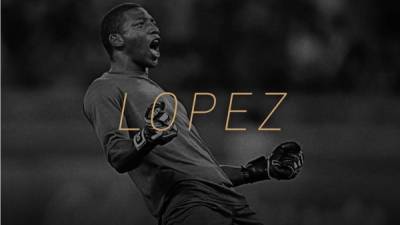 Con esta imagen anunció Los Ángeles FC el fichaje del portero hondureño Luis 'Buba' López.