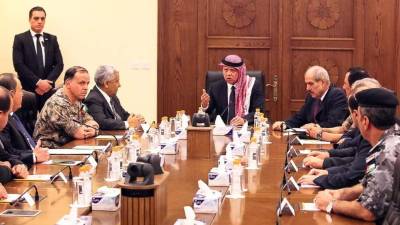 El rey Abdalá II se reunió esta mañana con sus comandantes para ultimar la estrategia militar contra ISIS.