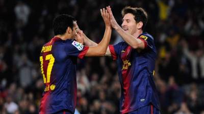 Ambos jugadores tuvieron una buena amistad en el club azulgrana.