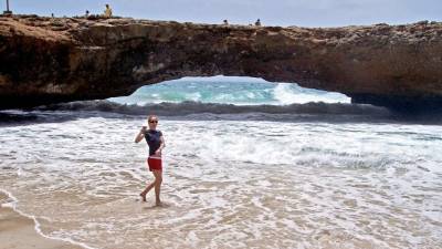 Este paseo es un pequeño desafío que el viajero acepta con gusto.