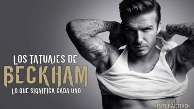 El mediocampista inglés ha marcado en su piel las experiencias de su vida.