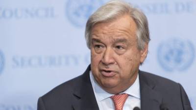 El secretario general de la ONU, António Guterres. EFE
