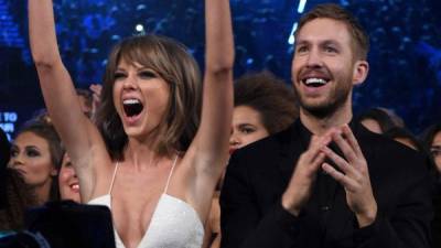 Taylor Swift y Calvin Harris.