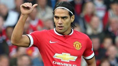 Radamel Falcao no tuvo una buena temporada con el Manchester United.
