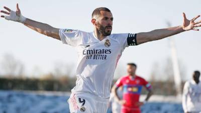 Karim Benzema salvó al Real Madrid de un nuevo tropiezo.