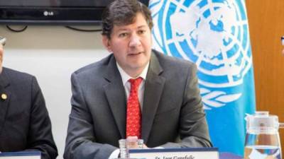 Igor Garafulic, representante de la ONU y mediador del diálogo.