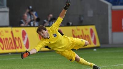 El portero del Porto FC, Iker Casillas.