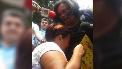 La rectora llegó a las instalaciones del Curla para saber más de cerca el caso del dirigente.