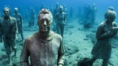 Algunos de los modelos utilizados para las esculturas del Museo Atlántico son vecinos de la isla de Lanzarote.