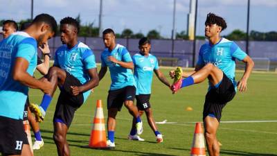 La selección de Honduras se ha preparado en Estados Unidos.