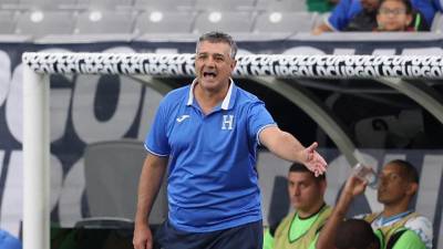 Diego Vázquez estuvo un año como entrenador interino de la selección hondureña.