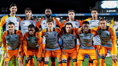 El 11 titular del Real Madrid que se enfrentó al Leganés en condición de visitante.