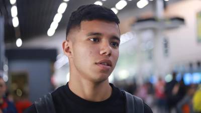 Roberto Osorio charló con Diario LA PRENSA en el Aeropuerto Ramón Villeda Morales.