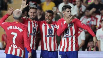 Atlético de Madrid se dio un festín.