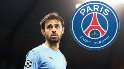 PSG está dispuesto a tirar la casa por la ventana: El club francés le ofrece tres futbolistas al Manchester City a cambio del fichaje del portugués Bernardo Silva.