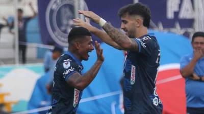 Motagua alza vuelo goleando a un Marathón apático