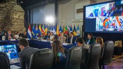 Reunión entre las distintas Secretarias regionales del Caribe y América Latina.