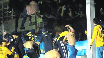 Nuevos actos de violencia se vivieron el pasado sábado en el fútbol hondureño.