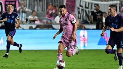 Lionel Messi se hizo presente en el marcador ante Charlotte.