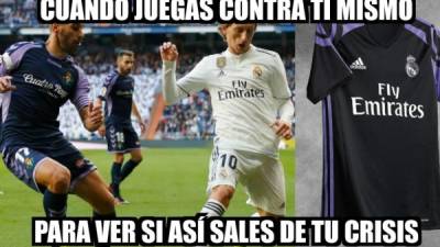 Los divertidos memes del triunfo sufrido del Real Madrid contra Valladolid en el debut de Solari en la Liga Española.