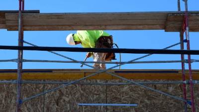 El sector de la construcción es uno de los más afectados por la crisis económica provocada por la pandemia de coronavirus en EEUU./AFP.