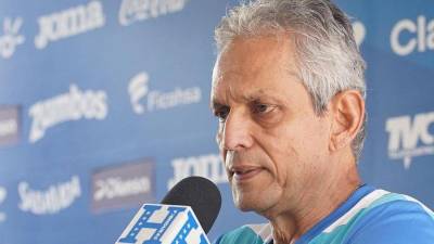 Reinaldo Rueda atendió a la prensa deportiva.