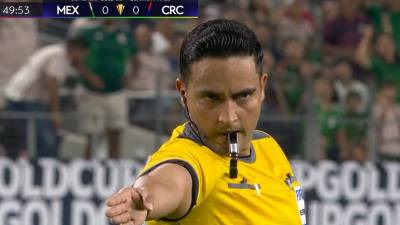 Copa Oro 2023: El polémico penal cobrado por Said en el México- Costa Rica
