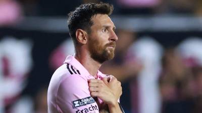 Messi es el máximo goleador de la Leagues Cup con cinco tantos.