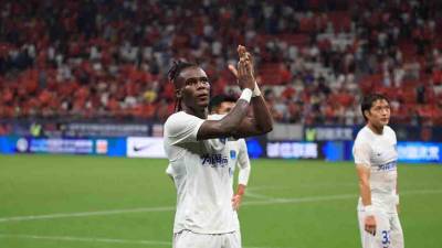 Rubilio Castillo ha marcado cuatro goles en la presente campaña en China.