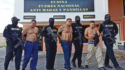 Una granada y pistolas hallan a cabecillas de la pandilla 18