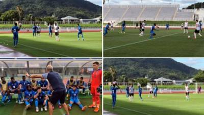 Honduras y Alemania jugaron un partido amistoso en Japón previo al inicio de los Juegos Olímpicos.
