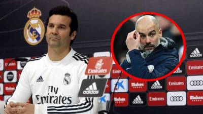 Santiago Solari le respondió con altura a Pep Guardiola.