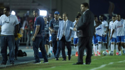 Jorge Luis Pinto, entrenador de Honduras.