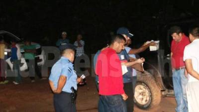 La Policía desplazó agentes de investigación para capturar a los atacantes.